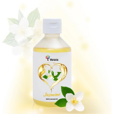 VERANA Erotický masážny olej Jazmín 250 ml