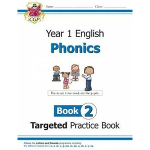 KS1 English Targeted Practice Book: Phonics - Year 1 Book 2 | CGP Books (ISBN: 9781789080179)