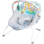 Bright Starts Бебешки шезлонг Bright Starts - Safari, с вибрации (12204) - baby