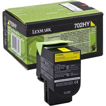Lexmark 70C2HY0 CS310, CS/CX410, 510 Yellow Return Programme 3K Toner Cartridge (70C2HY0)