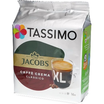 Jacobs | Caffè Crema Classico XL - 16 капсули за Tassimo