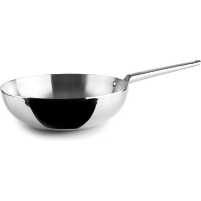 ibili Стоманен уок тиган IBILI 5ply Element - Ø28 x h8.7 см (IBILI 655428)