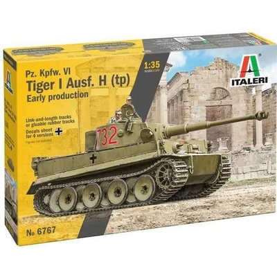 ITALERI Model Kit tank 6767 Pz. Kpfw. VI Tiger I Ausf. E/H1 1:35