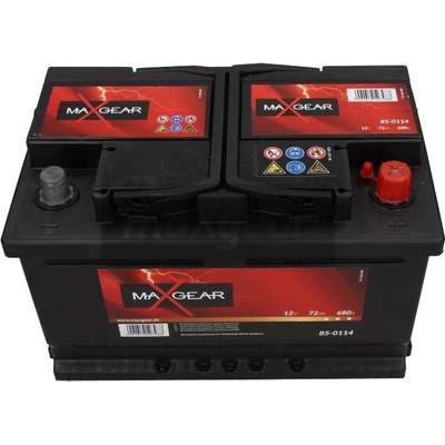 MaXgear 12V 72Ah 680A 85-0114