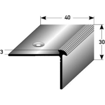 Auer Matellprofile 40 x 30 x 3 mm Aluminium elox., vrtaná 270cm
