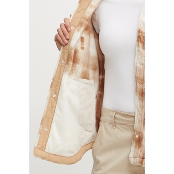 Columbia Риза Columbia Benton Springs дамска в бежово със свободна кройка 2085661 (2085661)