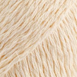 DROPS Design Belle Uni Colour 02 Off White Плетива прежда (102502)