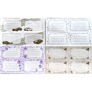 Етикети за тетрадки „Pantone Lux 20 листа