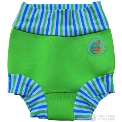 Dětské kojenecké plavky AquaKiddo Swim Nappy Neon Green
