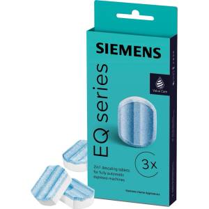 Siemens | Таблетки за отстраняване на котлен камък TZ80002B - 3 Tablets for EQ. series Espresso Machines