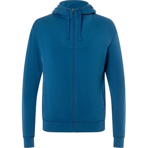 super. natural Мъжко вълнено яке super. natural Everyday Hoodie Zip-up hoodie - Ocean Blue (005-4392-0813)