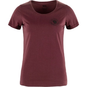 Fjällräven Дамска тениска Fjällräven Women's 1960 Logo T-shirt - Port - размер XS (116-5715-1012)