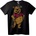 NOONEBRAND Тениска с Word Art на мечето Winnie the Pooh - 2XL, Black
