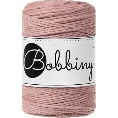 Bobbiny 3PLY Macramé Rope 1, 5 mm 100 m Blush юта (TD-E006)