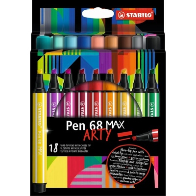 Stabilo Pen 68 Max Arty 18 ks