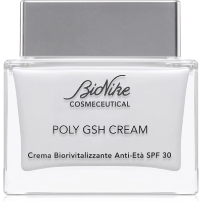 BioNike Cosmeceutical POLY GSH CREAM възстановяващ крем против стареене на кожата SPF 30 50ml