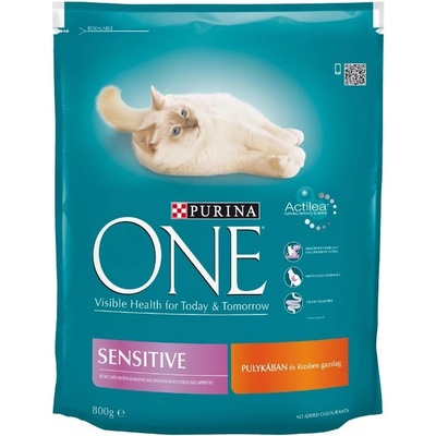 Purina ONE Adult Sensitive Turkey 0,8 kg
