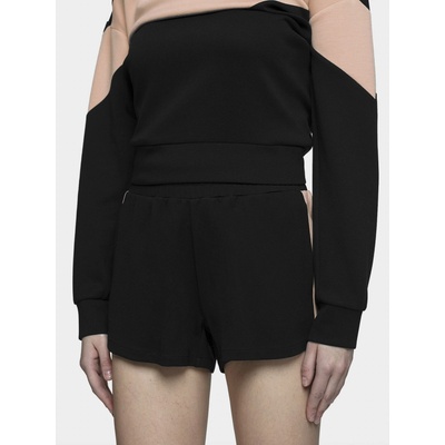4F dámske kraťasy deep black