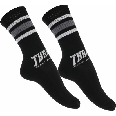 HUF x THRASHER чорапи HUF x THRASHER - Center Field - черен - sk00722-black