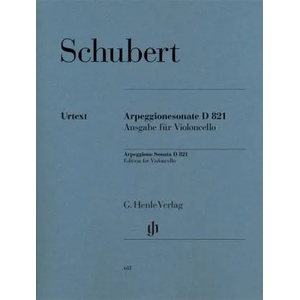 Sonate für Klavier und Arpeggione a-moll D 821 (op. post. ) (Fassung für Violoncello) | Franz Schubert, Wolf-Dieter Seiffert (1995)