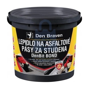 Den Braven DenBit BOND Lepidlo na asfaltové pásy 5 kg černé