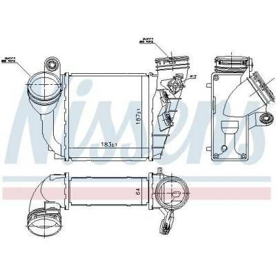 Chladič turba NISSENS 96679