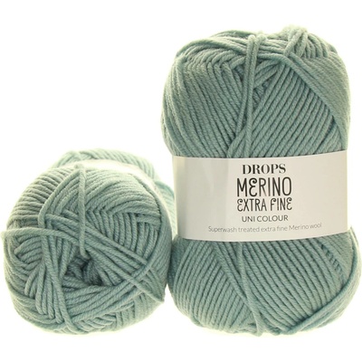 Drops Merino Extra Fine 15 světle šedozelená