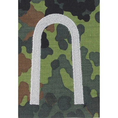 Bundeswehr Výložky BW UNTEROFFIZIER FLECKTARN/strieborné vyšitie