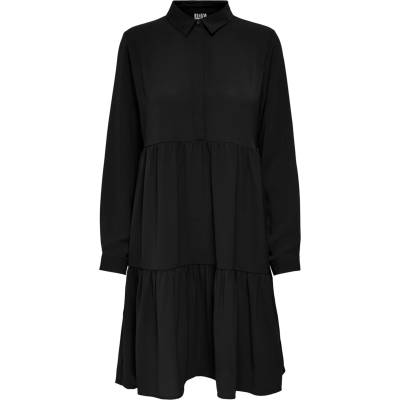 Jacqueline de Yong Рокля тип риза 'Piper' черно, размер 32