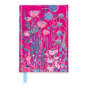 Flame Tree Publishing Lucy Innes Williams: Pink Garden House (Foiled Pocket Journal) | Flame Tree Publishing