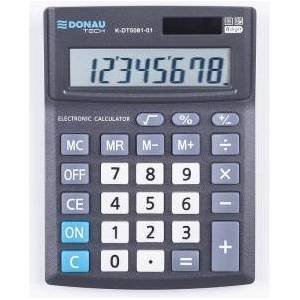 DONAU Office calculator 8 digits black Калкулатори