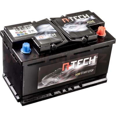 A-TECH AGM 12V 80AH 800A BA AGM80