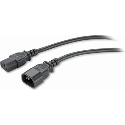 Power Cord Kit, 10A, 100-230V, 0,6m, (5ks) C13 to C14