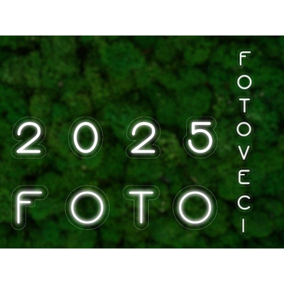 Fotověci Neonová LED Svíticí Písmenka Neon Abeceda Čísla (Vyrábíme i na Míru) 1ks – Zboží Mobilmania