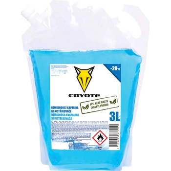Coyote Zimná kvapalina do ostrekovačov -20°C softpack 3 l