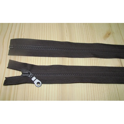 Zips kostenný hnedá 5mm deliteľný 75cm