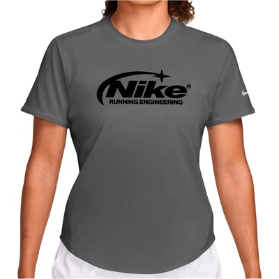 Nike Дамска тениска Nike Women's Swift Dri-FIT Running Top Running shirt - Thunder Blue / Reflective Silver (916-7169-0214)