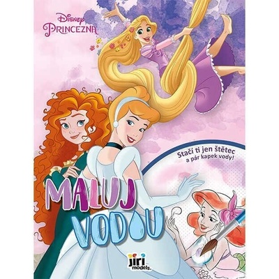 Princezné Maľovanie vodou A4 nešpecifikované