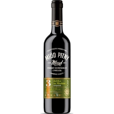 Augustowska Miodosytnia Jabłko na Miodzie Jablko na medu Miód Pitny Trójniak 0,75 l