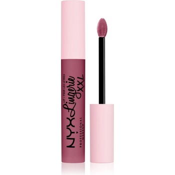 NYX Cosmetics Lip Lingerie XXL течно червило с матиращ завършек цвят 16 - Unlaced 4ml