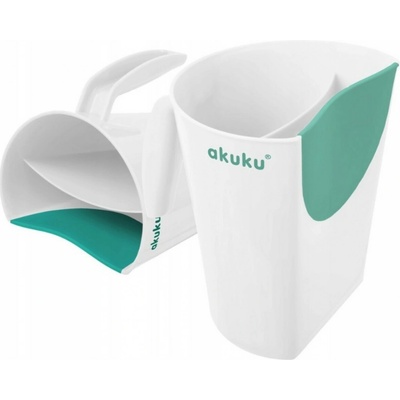 Akuku nádobka na umývanie detských vlasov Bielo mätová