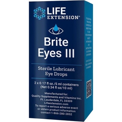 Life Extension Brite Eyes III | Eye Drops [2 x 5 мл]