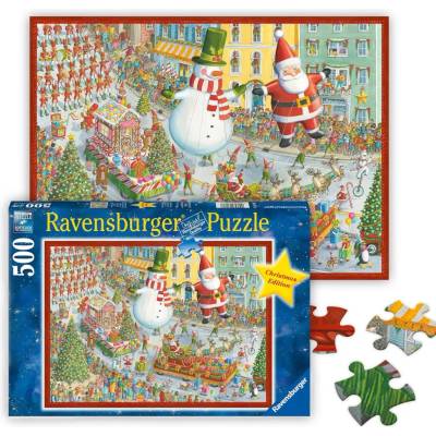 RAVENSBURGER Prichádza Vianoce 500 dielov