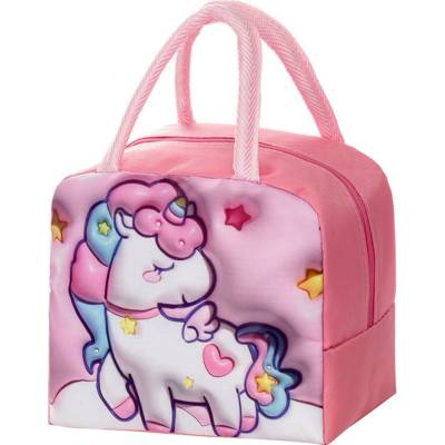 Lean Termální obědová taška Unicorn Růžová