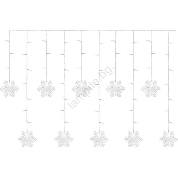 EMOS LED Коледна завеса 60xLED/1, 35W 635x50 cm студено бяла (EMS1354)