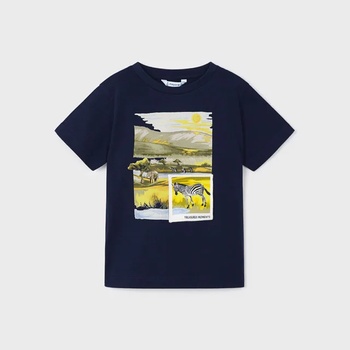 Image 1 of MAYORAL Тениска с къс ръкав play за момче Майорал в морско синьо