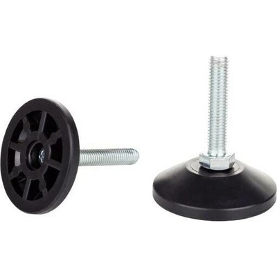 Nivelační nožička s plastovou základnou průměr 50mm, M8, H 50mm