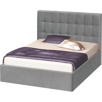Bogdan Furniture G Легло Мебели Богдан Aria BM17, сиво с табла Catleia, сива