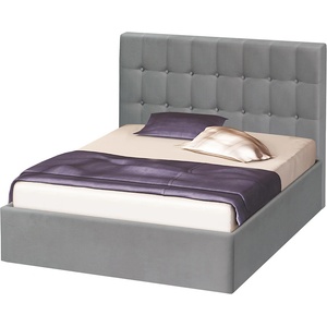 Bogdan Furniture G Легло Мебели Богдан Aria BM17, сиво с табла Catleia, сива