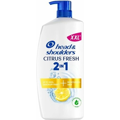 Head & Shoulders Citrus Fresh 2in1 šampón a kondicionér proti lupinám 800 ml